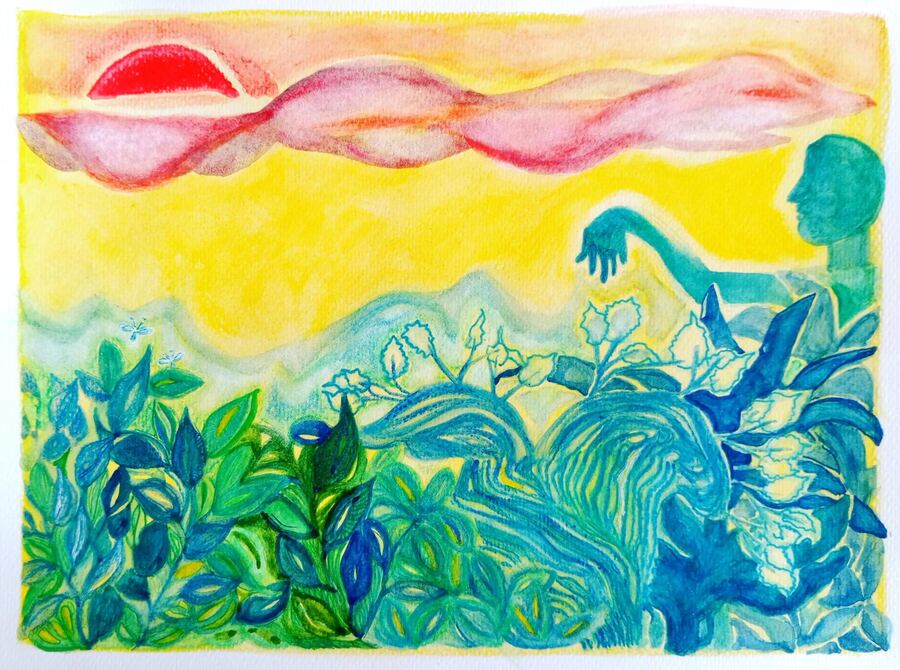 el jardín salvaje — mediodía