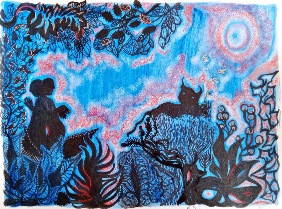 el jardín salvaje — verbena