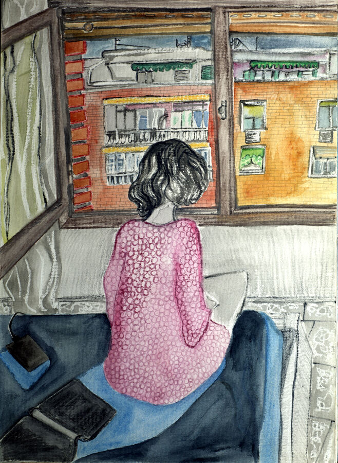 vida cotidiana — obra 3