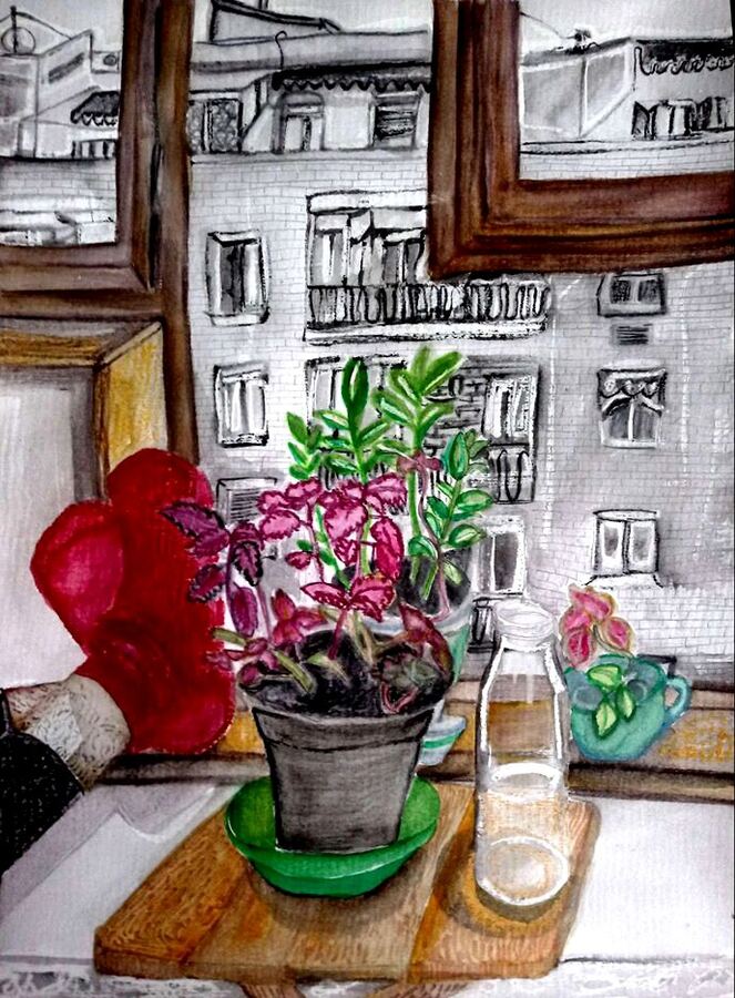 vida cotidiana — obra 4